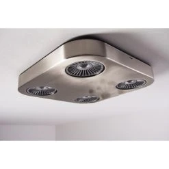 Hofstein Granada Deckenleuchte LED Nickel-Matt, 4-flammig 44 Hofstein Granada Deckenleuchte LED Nickel-Matt, 4-flammig -Bürolampen Verkäufe granada deckenleuchte h3002292 20