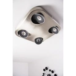 Hofstein Granada Deckenleuchte LED Nickel-Matt, 4-flammig 47 Hofstein Granada Deckenleuchte LED Nickel-Matt, 4-flammig -Bürolampen Verkäufe granada deckenleuchte h3002292 23