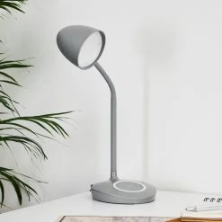 Hofstein Grenoble Tischleuchte LED Grau, 1-flammig -Bürolampen Verkäufe grenoble tischleuchte h3371787 5