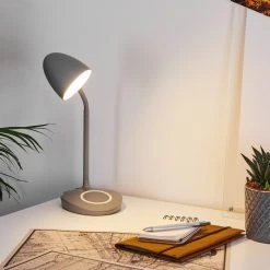 Hofstein Grenoble Tischleuchte LED Grau, 1-flammig -Bürolampen Verkäufe grenoble tischleuchte h3371787 9