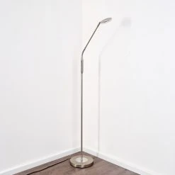 Hofstein Gulkana Stehleuchte LED Nickel-Matt, 1-flammig, Farbwechsler -Bürolampen Verkäufe gulkana stehleuchte h3306604 15