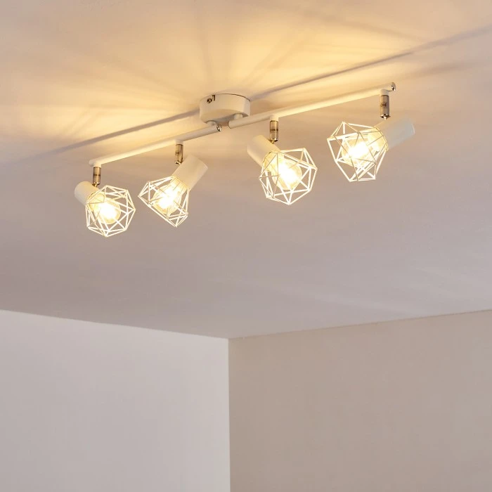 Hofstein Gullspang Deckenleuchte Weiß, 4-flammig 14 Hofstein Gullspang Deckenleuchte Weiß, 4-flammig – Bild 14