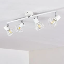 Hofstein Gullspang Deckenleuchte Weiß, 4-flammig 33 Hofstein Gullspang Deckenleuchte Weiß, 4-flammig -Bürolampen Verkäufe gullspang deckenleuchte h3348697 14