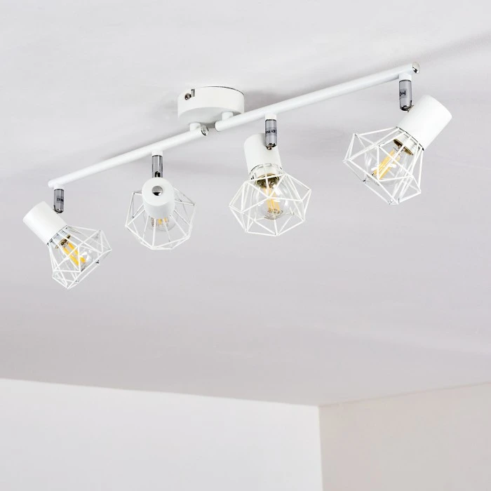 Hofstein Gullspang Deckenleuchte Weiß, 4-flammig 19 Hofstein Gullspang Deckenleuchte Weiß, 4-flammig – Bild 19