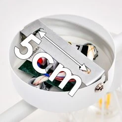 Hofstein Gullspang Deckenleuchte Weiß, 6-flammig -Bürolampen Verkäufe gullspang deckenleuchte h3348710 2