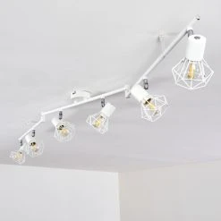 Hofstein Gullspang Deckenleuchte Weiß, 6-flammig -Bürolampen Verkäufe gullspang deckenleuchte h3348710 5