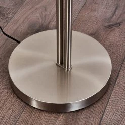 Hofstein Gunstock Stehleuchte Nickel-Matt, 2-flammig -Bürolampen Verkäufe gunstock stehleuchte h3354254 16