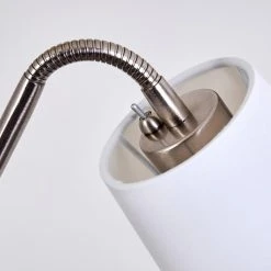 Hofstein Gunstock Stehleuchte Nickel glänzend, 2-flammig -Bürolampen Verkäufe gunstock stehleuchte h3354278 3