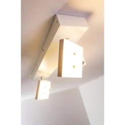 Hofstein Guyana Deckenspot LED Chrom, Weiß, 2-flammig -Bürolampen Verkäufe guyana deckenspot h3002377 12