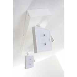 Hofstein Guyana Deckenspot LED Chrom, Weiß, 2-flammig -Bürolampen Verkäufe guyana deckenspot h3002377 14