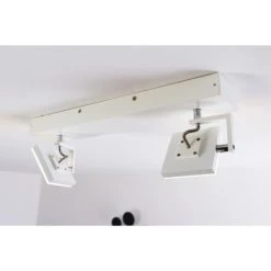 Hofstein Guyana Deckenspot LED Chrom, Weiß, 2-flammig -Bürolampen Verkäufe guyana deckenspot h3002377 22