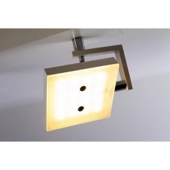 Hofstein Guyana Deckenspot LED Chrom, Weiß, 2-flammig -Bürolampen Verkäufe guyana deckenspot h3002377 3