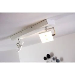 Hofstein Guyana Deckenspot LED Chrom, Weiß, 2-flammig -Bürolampen Verkäufe guyana deckenspot h3002377 5