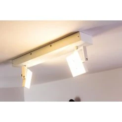 Hofstein Guyana Deckenspot LED Chrom, Weiß, 2-flammig -Bürolampen Verkäufe guyana deckenspot h3002377 6