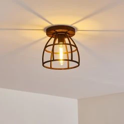 Hofstein Haervej Deckenleuchte Rostfarben, 1-flammig -Bürolampen Verkäufe haervej deckenleuchte h3349021 10