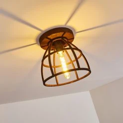 Hofstein Haervej Deckenleuchte Rostfarben, 1-flammig -Bürolampen Verkäufe haervej deckenleuchte h3349021 16