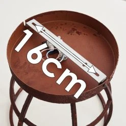 Hofstein Haervej Deckenleuchte Rostfarben, 1-flammig -Bürolampen Verkäufe haervej deckenleuchte h3349021 2