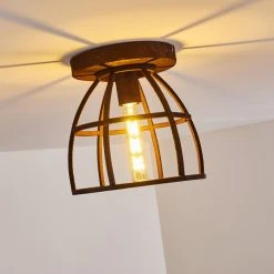 Hofstein Haervej Deckenleuchte Rostfarben, 1-flammig -Bürolampen Verkäufe haervej deckenleuchte h3349021 4