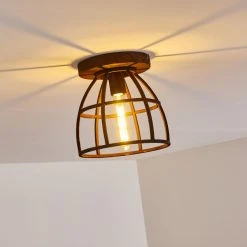 Hofstein Haervej Deckenleuchte Rostfarben, 1-flammig -Bürolampen Verkäufe haervej deckenleuchte h3349021 8