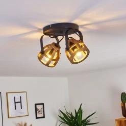 Hofstein Haervej Wood Deckenleuchte Schwarz, Holz hell, 2-flammig 35 Hofstein Haervej Wood Deckenleuchte Schwarz, Holz hell, 2-flammig -Bürolampen Verkäufe haervej wood deckenleuchte h3368299 15