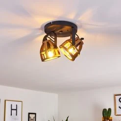 Hofstein Haervej Wood Deckenleuchte Schwarz, Holz hell, 2-flammig 37 Hofstein Haervej Wood Deckenleuchte Schwarz, Holz hell, 2-flammig -Bürolampen Verkäufe haervej wood deckenleuchte h3368299 17