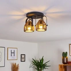 Hofstein Haervej Wood Deckenleuchte Schwarz, Holz hell, 2-flammig 26 Hofstein Haervej Wood Deckenleuchte Schwarz, Holz hell, 2-flammig -Bürolampen Verkäufe haervej wood deckenleuchte h3368299 6