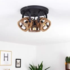 Hofstein Haervej Wood Deckenleuchte Schwarz, Holz hell, 3-flammig 29 Hofstein Haervej Wood Deckenleuchte Schwarz, Holz hell, 3-flammig -Bürolampen Verkäufe haervej wood deckenleuchte h3368312 10
