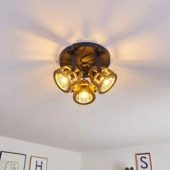 Hofstein Haervej Wood Deckenleuchte Schwarz, Holz hell, 3-flammig 34 Hofstein Haervej Wood Deckenleuchte Schwarz, Holz hell, 3-flammig -Bürolampen Verkäufe haervej wood deckenleuchte h3368312 15