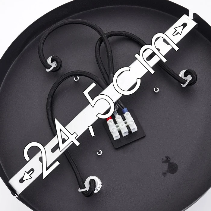 Hofstein Haervej Wood Deckenleuchte Schwarz, Holz hell, 3-flammig 19 Hofstein Haervej Wood Deckenleuchte Schwarz, Holz hell, 3-flammig – Bild 19