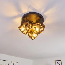 Hofstein Haervej Wood Deckenleuchte Schwarz, Holz hell, 3-flammig 24 Hofstein Haervej Wood Deckenleuchte Schwarz, Holz hell, 3-flammig -Bürolampen Verkäufe haervej wood deckenleuchte h3368312 5