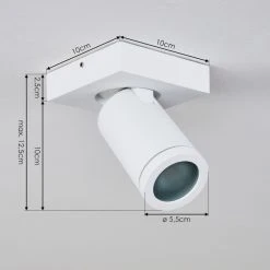 Hofstein Hakamken Deckenleuchte Wei&szlig;, 1-flammig -Bürolampen Verkäufe hakamken deckenleuchte h3436998 3