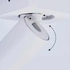 Hofstein Hakamken Deckenleuchte Wei&szlig;, 1-flammig -Bürolampen Verkäufe hakamken deckenleuchte h3436998 5