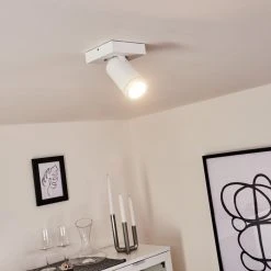 Hofstein Hakamken Deckenleuchte Wei&szlig;, 1-flammig -Bürolampen Verkäufe hakamken deckenleuchte h3436998 6