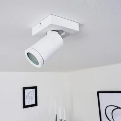 Hofstein Hakamken Deckenleuchte Wei&szlig;, 1-flammig -Bürolampen Verkäufe hakamken deckenleuchte h3436998 9