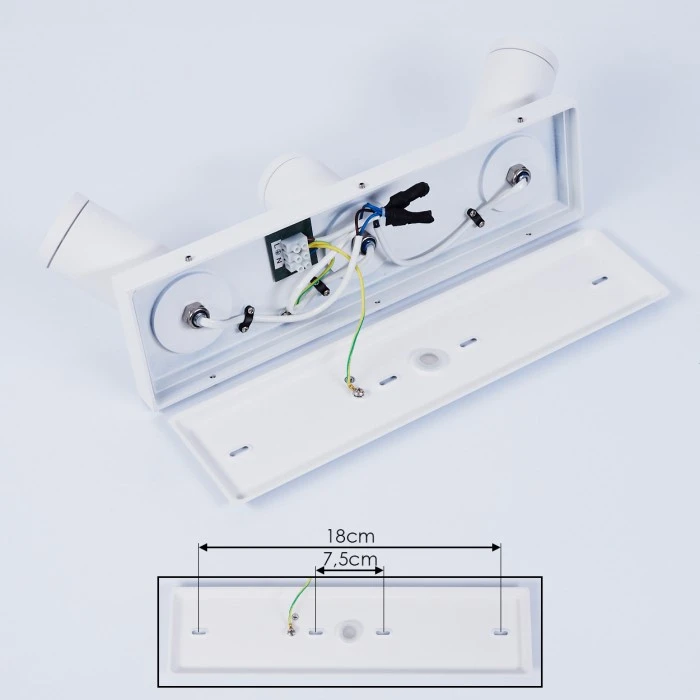 Hofstein Hakamken Deckenleuchte Weiß, 3-flammig 5 Hofstein Hakamken Deckenleuchte Weiß, 3-flammig – Bild 5