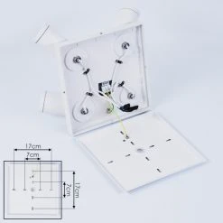 Hofstein Hakamken Deckenleuchte Weiß, 4-flammig 14 Hofstein Hakamken Deckenleuchte Weiß, 4-flammig -Bürolampen Verkäufe hakamken deckenleuchte h3438107 4