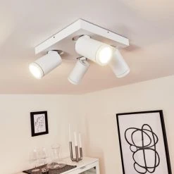 Hofstein Hakamken Deckenleuchte Weiß, 4-flammig 18 Hofstein Hakamken Deckenleuchte Weiß, 4-flammig -Bürolampen Verkäufe hakamken deckenleuchte h3438107 8