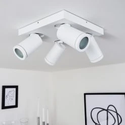 Hofstein Hakamken Deckenleuchte Weiß, 4-flammig 19 Hofstein Hakamken Deckenleuchte Weiß, 4-flammig -Bürolampen Verkäufe hakamken deckenleuchte h3438107 9