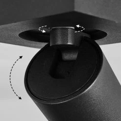 Hofstein Hakamken Deckenleuchte Schwarz, 1-flammig 15 Hofstein Hakamken Deckenleuchte Schwarz, 1-flammig -Bürolampen Verkäufe hakamken deckenleuchte h3438473 5