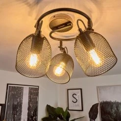 Hofstein Hakvaag Deckenleuchte Schwarz, Holz dunkel, 3-flammig 22 Hofstein Hakvaag Deckenleuchte Schwarz, Holz dunkel, 3-flammig -Bürolampen Verkäufe hakvaag deckenleuchte h3433829 7