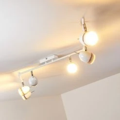 Hofstein Hamburg Deckenspot LED Weiß, 6-flammig 33 Hofstein Hamburg Deckenspot LED Weiß, 6-flammig -Bürolampen Verkäufe hamburg deckenspot h371 10