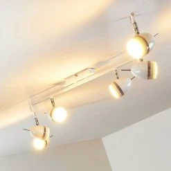 Hofstein Hamburg Deckenspot LED Weiß, 6-flammig 35 Hofstein Hamburg Deckenspot LED Weiß, 6-flammig -Bürolampen Verkäufe hamburg deckenspot h371 12