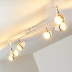 Hofstein Hamburg Deckenspot LED Weiß, 6-flammig 37 Hofstein Hamburg Deckenspot LED Weiß, 6-flammig -Bürolampen Verkäufe hamburg deckenspot h371 14