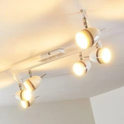 Hofstein Hamburg Deckenspot LED Weiß, 6-flammig 38 Hofstein Hamburg Deckenspot LED Weiß, 6-flammig -Bürolampen Verkäufe hamburg deckenspot h371 15