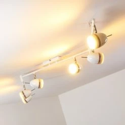 Hofstein Hamburg Deckenspot LED Weiß, 6-flammig 25 Hofstein Hamburg Deckenspot LED Weiß, 6-flammig -Bürolampen Verkäufe hamburg deckenspot h371 2