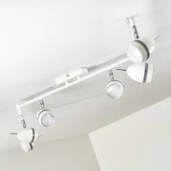 Hofstein Hamburg Deckenspot LED Weiß, 6-flammig 44 Hofstein Hamburg Deckenspot LED Weiß, 6-flammig -Bürolampen Verkäufe hamburg deckenspot h371 21