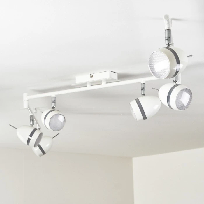 Hofstein Hamburg Deckenspot LED Weiß, 6-flammig 6 Hofstein Hamburg Deckenspot LED Weiß, 6-flammig – Bild 6