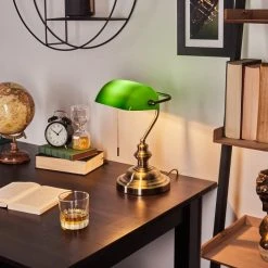 Hofstein Havsta Bankerlampe Altmessing, 1-flammig 22 Hofstein Havsta Bankerlampe Altmessing, 1-flammig -Bürolampen Verkäufe havsta bankerlampe h3422625 8