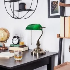 Hofstein Havsta Bankerlampe Altmessing, 1-flammig 23 Hofstein Havsta Bankerlampe Altmessing, 1-flammig -Bürolampen Verkäufe havsta bankerlampe h3422625 9