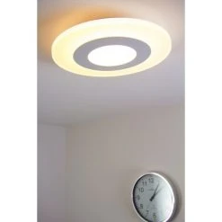 Helestra Deckenleuchte LED Aluminium, Weiß, 1-flammig -Bürolampen Verkäufe helestra deckenleuchte 25 1565 07 do1 8